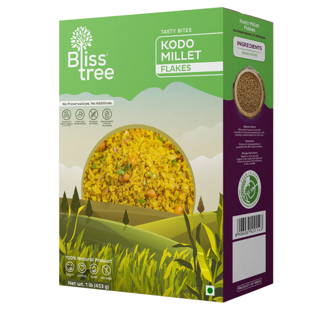 Kodo Millet Flakes 1lb PMBFoods