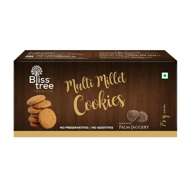 Multi Millet Palm Jaggery Cookies - 75g