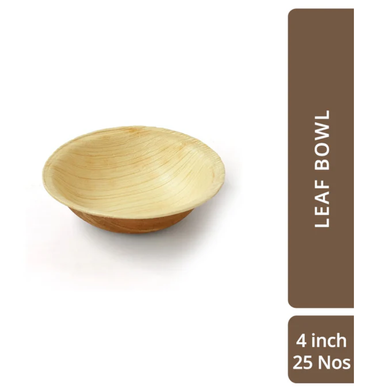 Premium Leaf Round Deep Bowl - 4