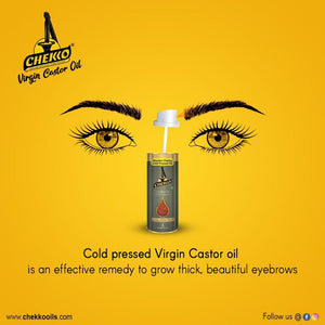 Castor Oil (Wooden Cold Pressed Virgin Chekko Oil)