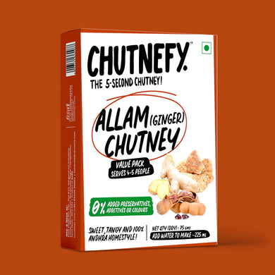 Allam [Ginger] Chutney - 75Gms