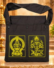 Load image into Gallery viewer, Sabarimala Ayyappa Yatra Expandable Black Irumudi Bag Kit