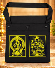 Load image into Gallery viewer, Sabarimala Ayyappa Yatra Expandable Black Irumudi Bag Kit