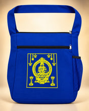 Load image into Gallery viewer, Sabarimala Ayyappa Yatra Classic Royal Blue Irumudi Bag Kit