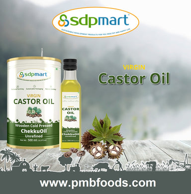Castor Oil (Wooden Cold Pressed Virgin Oil) - 250ml