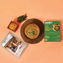 Load image into Gallery viewer, Green Chilli Chutney- 75Gms