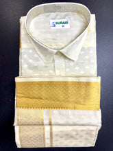 Load image into Gallery viewer, Premium Art Silk Dhoti and Shirt