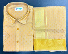 Load image into Gallery viewer, Premium Art Silk Dhoti and Shirt