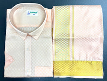 Load image into Gallery viewer, Premium Art Silk Dhoti and Shirt