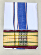 Load image into Gallery viewer, Cotton Dhoti with Design Pattern with Reversible Border