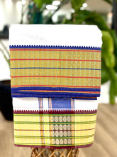 Load image into Gallery viewer, Cotton Dhoti with Design Pattern with Reversible Border