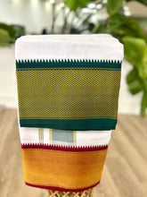 Load image into Gallery viewer, Cotton Dhoti with Design Pattern with Reversible Border