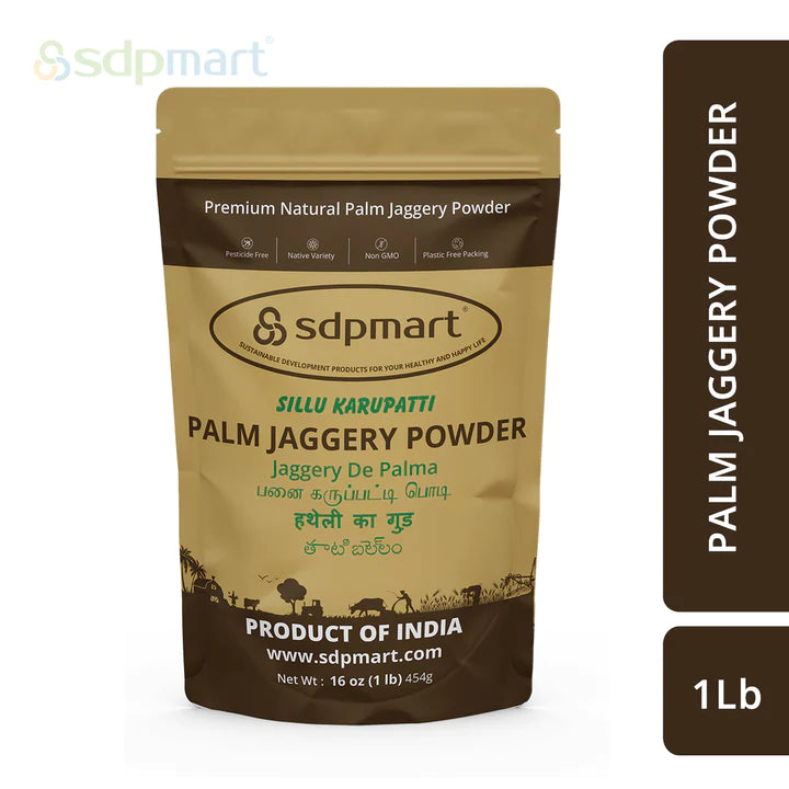 Palm Jaggery Powder (Sillu Karupatti) - 1 Lb