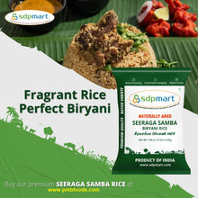 Load image into Gallery viewer, Premium Seeraga Samba Rice - 10 Lbs