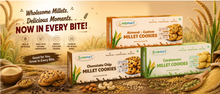 Load image into Gallery viewer, Almond &amp; Cashews Millet Cookies - 100grm