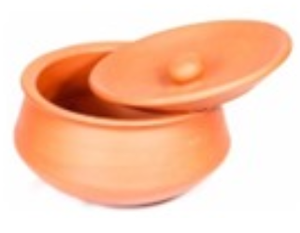 Multipurpose Ancient Clay Pot with Lid