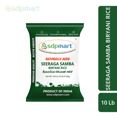 Premium Seeraga Samba Rice - 10 Lbs