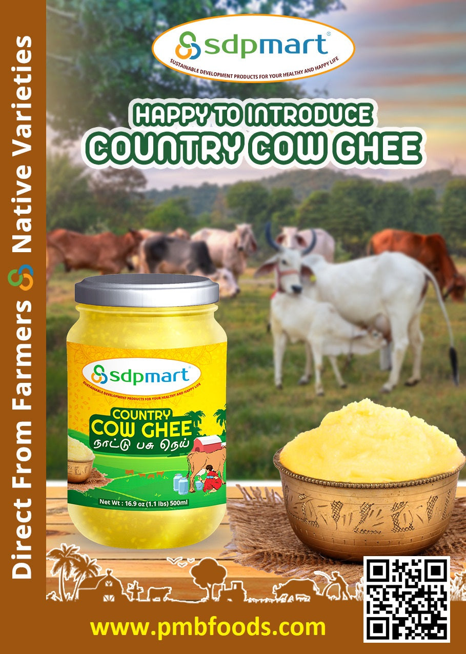 Authentic Country Cow Ghee-500 ML