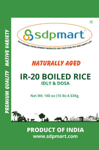 Premium IR-20 Boiled Rice (Idly/Dosa) - 10 Lbs – PMBFoods