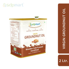 Load image into Gallery viewer, SDPMart Virgin Groundnut Oil - 2 Ltr - SDPMart