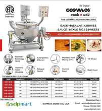 Load image into Gallery viewer, Cosmos Cook Wok - 150 Ltr